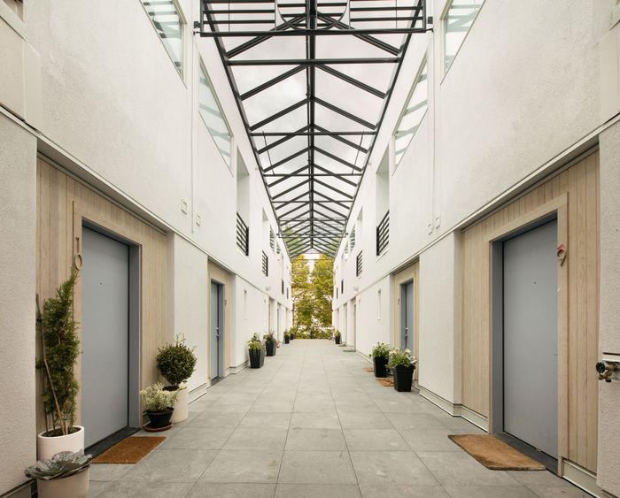 exterior of the george