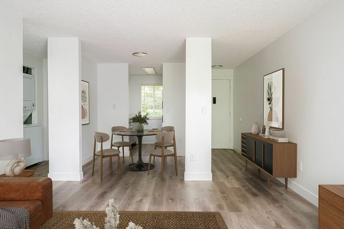 virtually staged living room