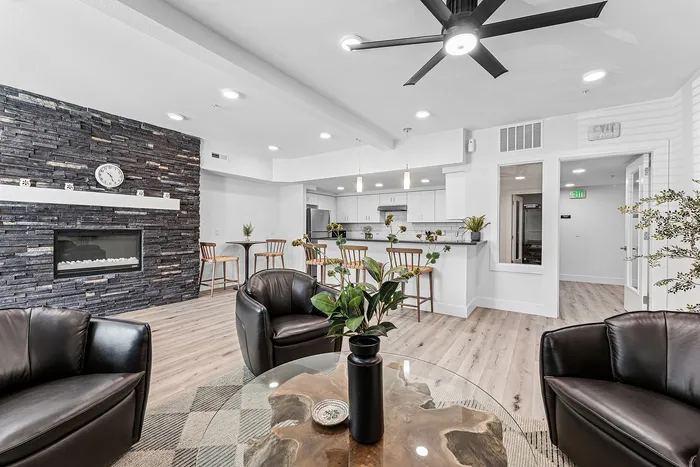Community room at Spring Meadow apartments in Newberg, OR