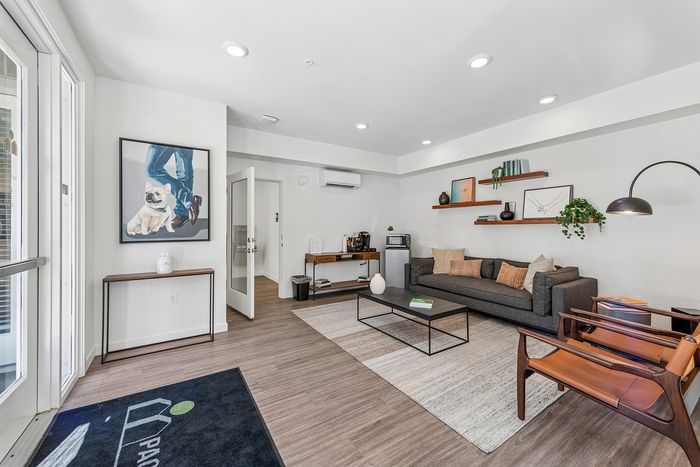 Community room and office at Pacific Ridge Apartments