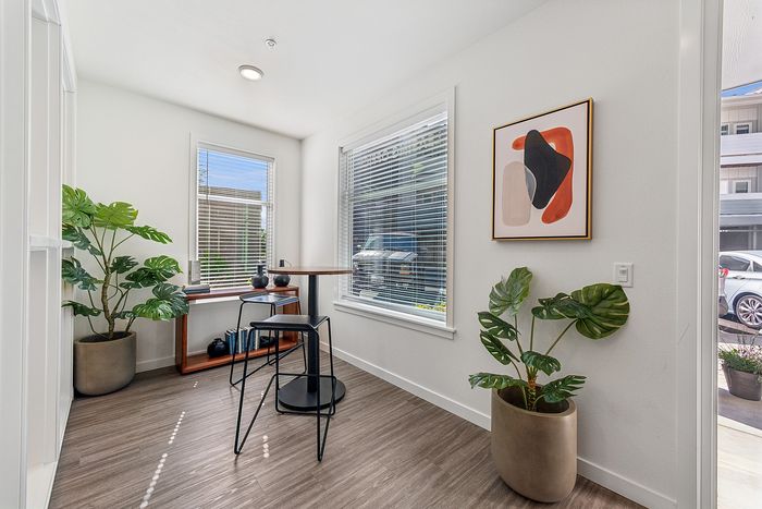 Community room and office at Pacific Ridge Apartments