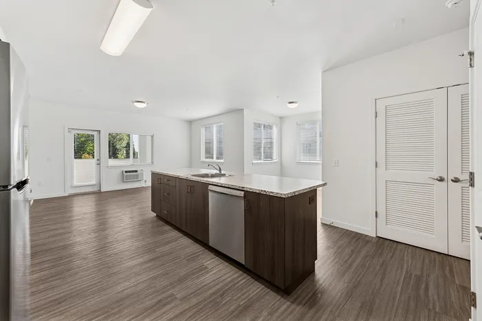 kitchen with stainless steel appliances