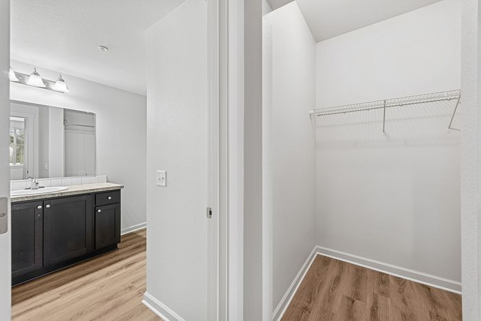 closet and ensuite bathroom