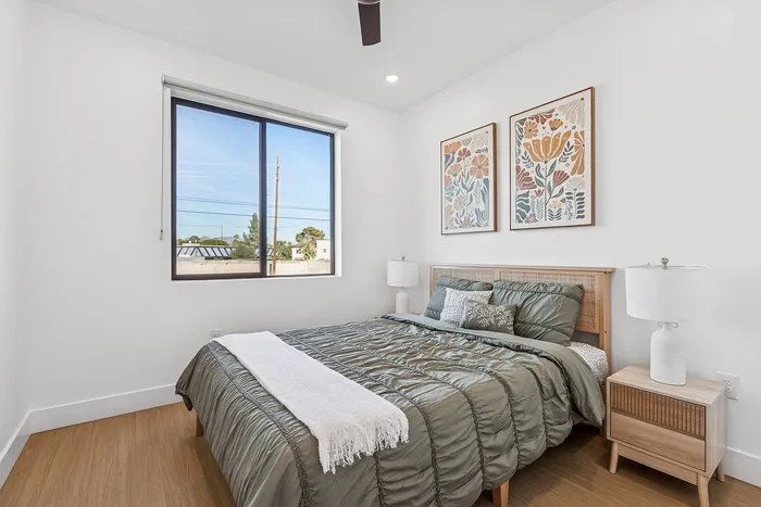 bedroom at asa apartments