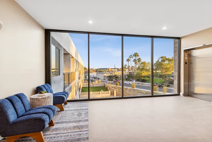 lobby at asa apartments