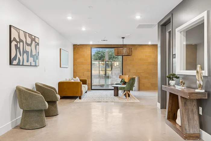 lobby at asa apartments