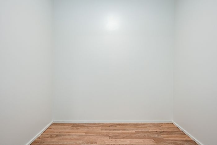 One-Bedroom at Lyra Apartments - storage closet with hardwood floors