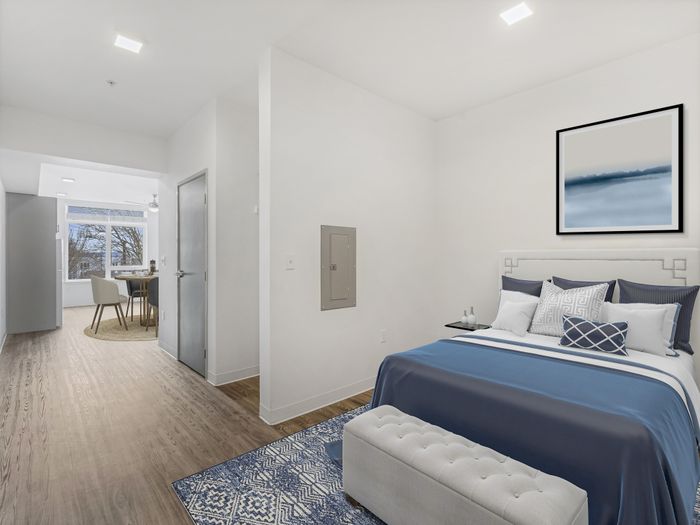 virtually staged apartment at koz on 13th