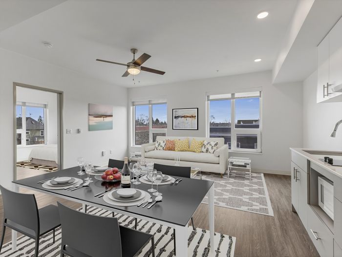 virtual staged apartment