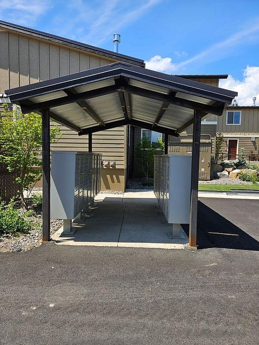 Covered Mailbox area at Lakeside Place.
