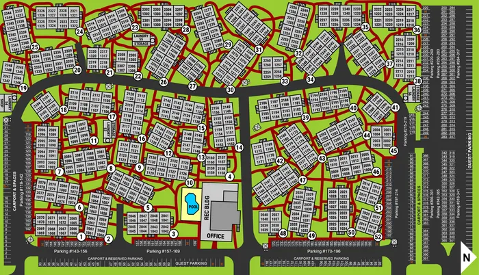 Orchard Mesa Site Map