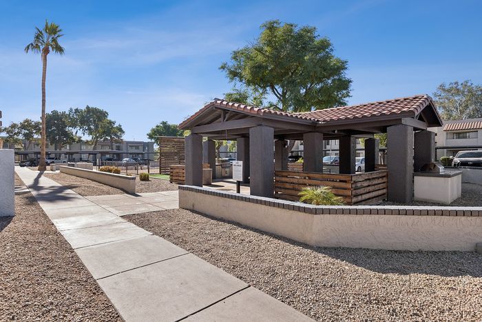 Outdoor area at Peoria Grand