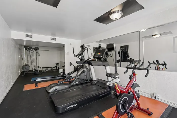 Gym at Solaris at the biltmore