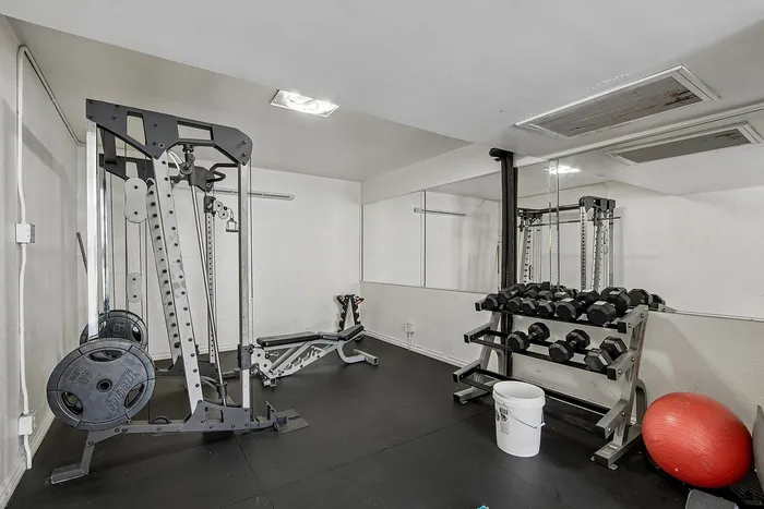 Gym at Solaris at the Biltmore
