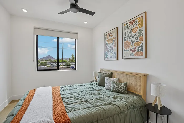 bedroomof one bedroom apartment at asa midtown apartments