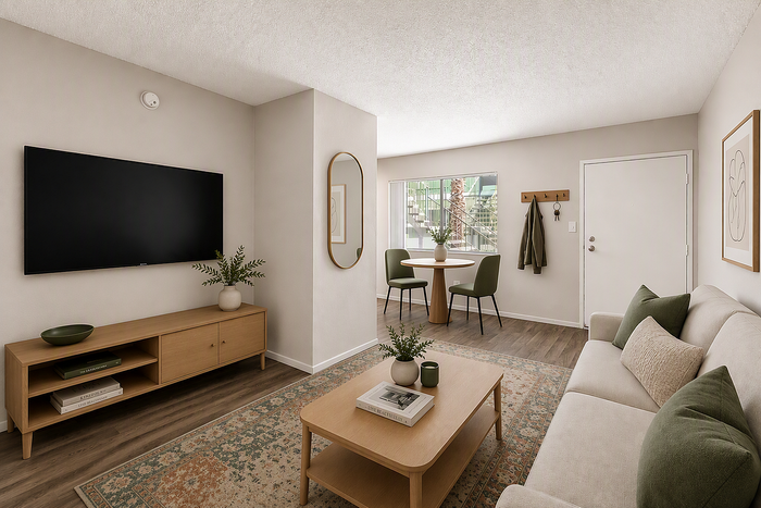 virtual staging from deer valley village apartments