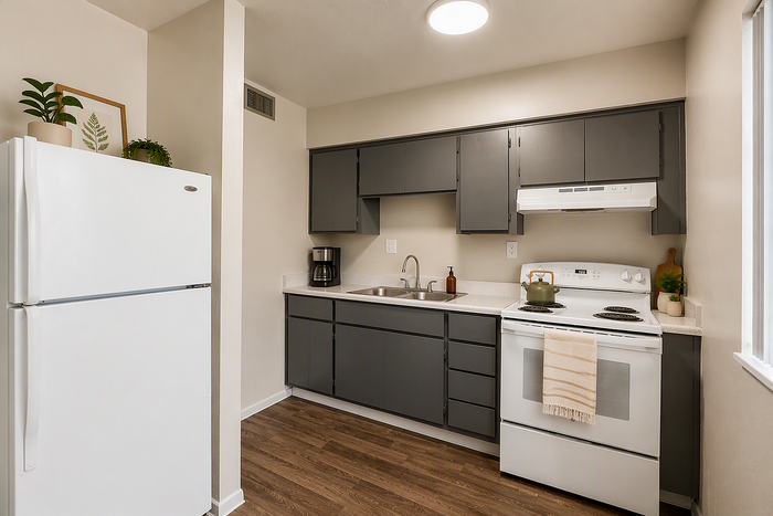 virtual staging from deer valley village apartments