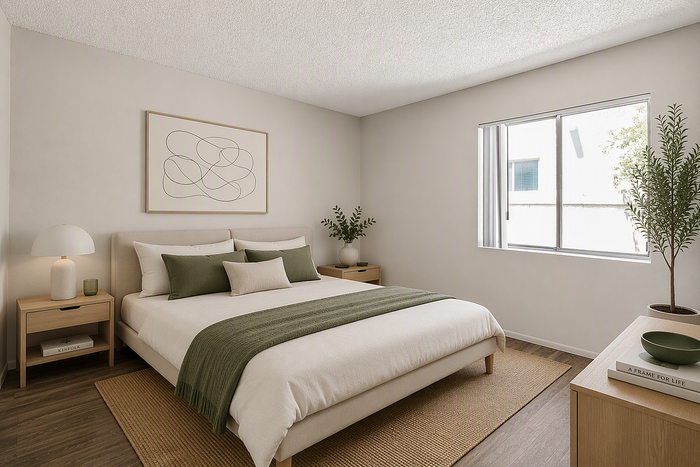 virtual staging from deer valley village apartments