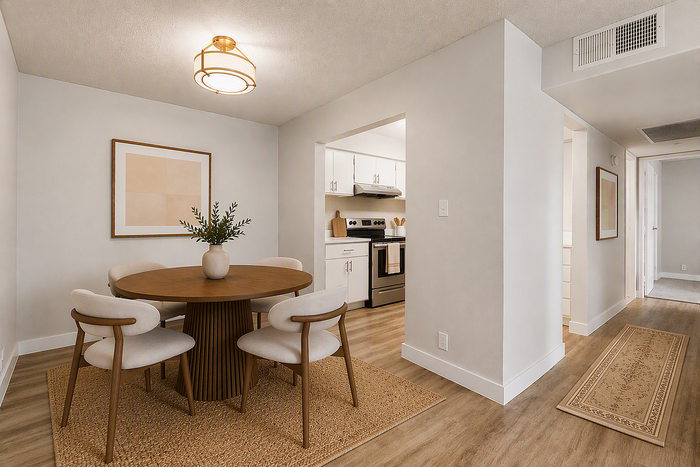 virtually staged dining room at peoria grand