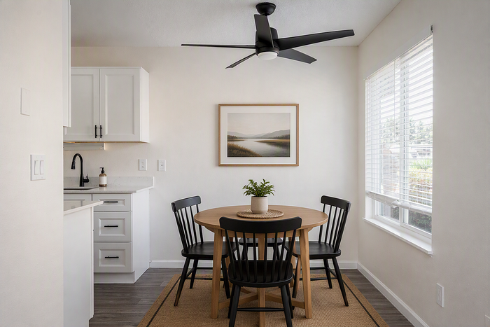 Virtually Staged apartment at Boulder Gardens