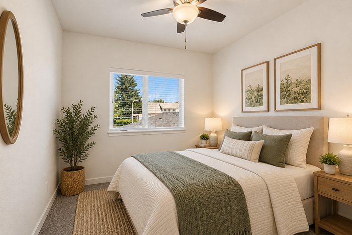 Rogers Landing virtually staged bedroom