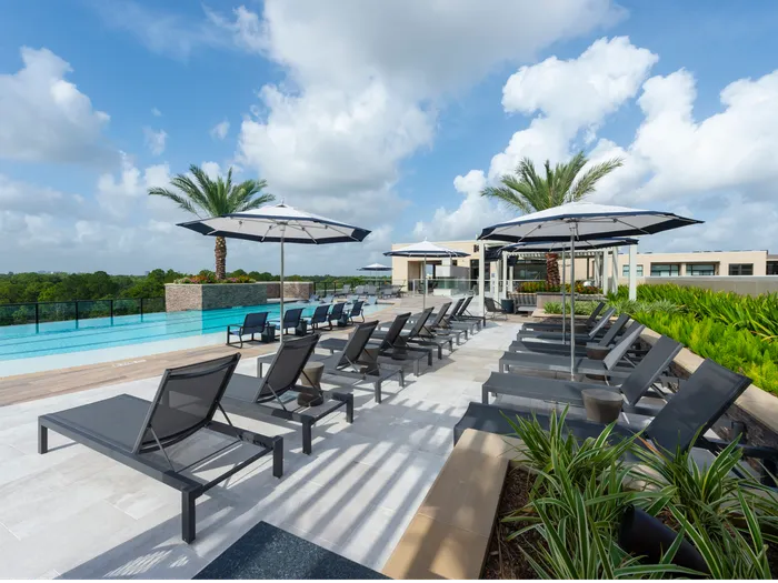 Swimming Pool | The McAdams at Memorial City | HOUSTON, TEXAS