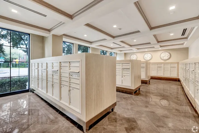 Organized Mail Area | The James | HOUSTON, TEXAS
