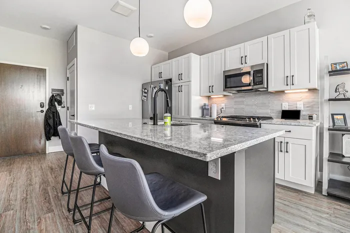 The Tribune Lofts - 1-Bedroom Kitchen