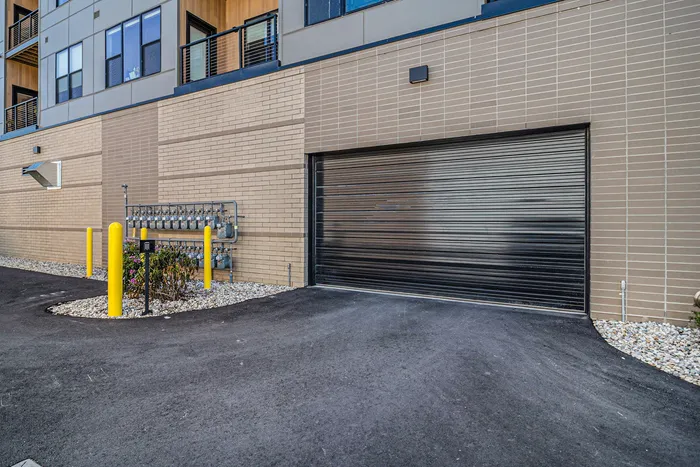 The Tribune Lofts - Parking Garage Entrance