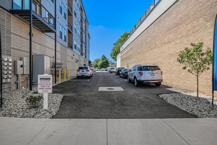The Tribune Lofts - Private Parking Lot