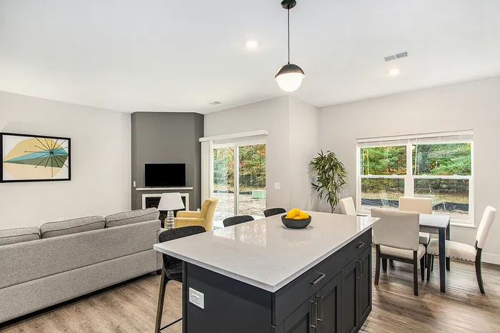 The Summit at Harvey Townhomes - Kitchen & Living Room