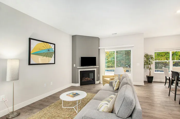 The Summit at Harvey Townhomes - Living Room