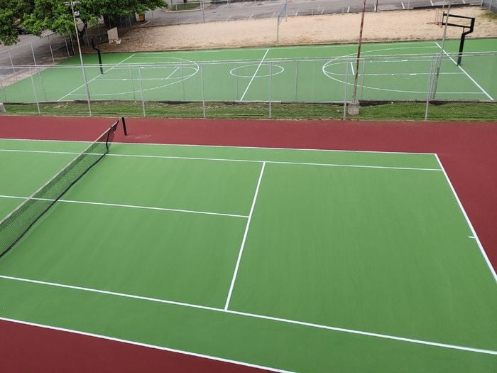 Tennis Court | Apartments In Leon Valley San Antonio TX | Silver Oaks Apartments