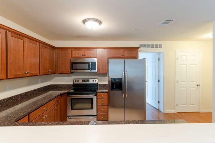 kitchen with modern appliances and lots of cabinet space
