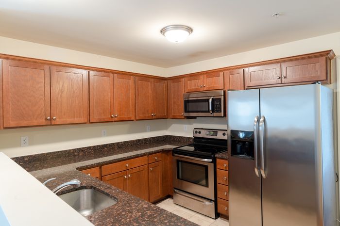 kitchen with modern appliances and lots of cabinet space