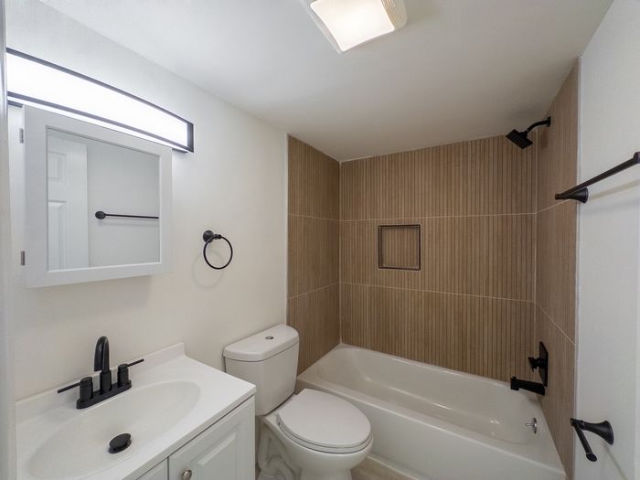 modern renovated bathroom