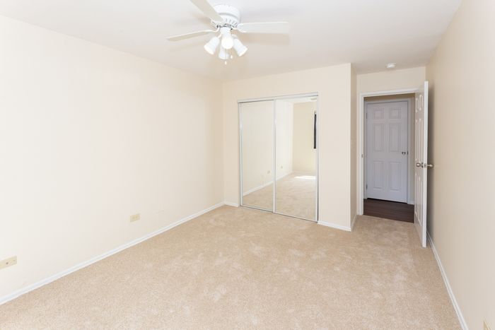 Bedrooms with good closet space.