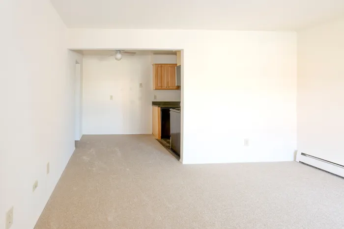 Separate dining area adjacent to the kitchen.