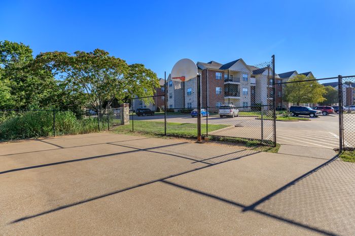 Basketball court at Southwest Pines in Tyler, TX, ideal for sports and recreation.