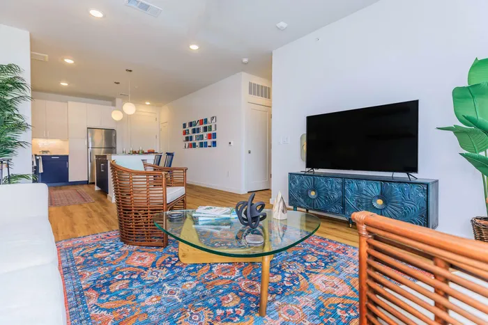 spacious and bright living room