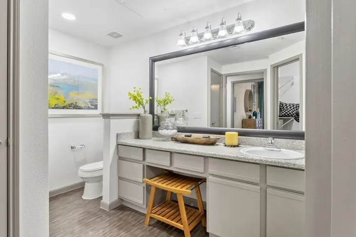 modern spacious bathroom