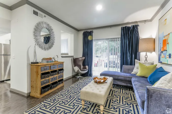spacious and bright living room