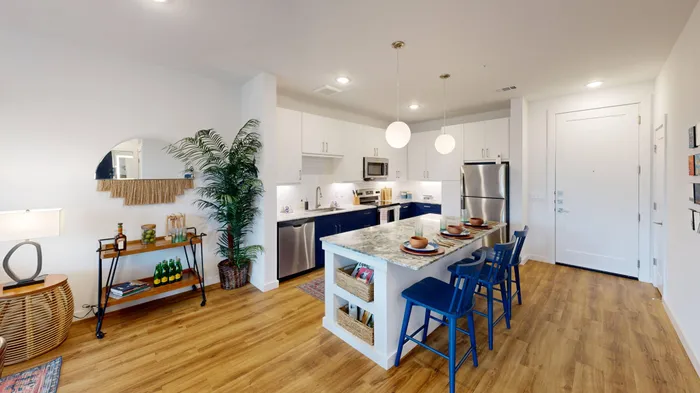 state of the art kitchen with island