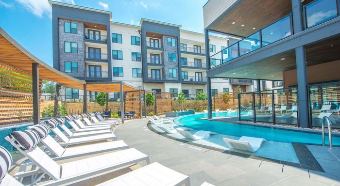 lounge seating by the pool