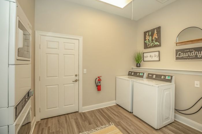 Spacious laundry room at Sierra Royale, Robstown, TX