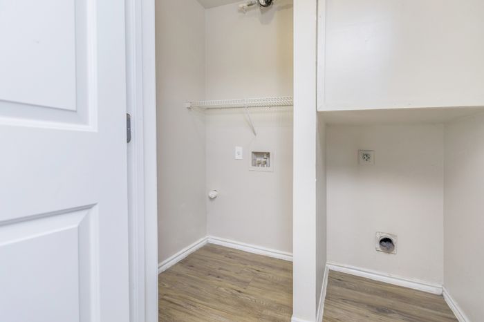 In-unit washer and dryer at Sierra Royale Apartments, Robstown, TX