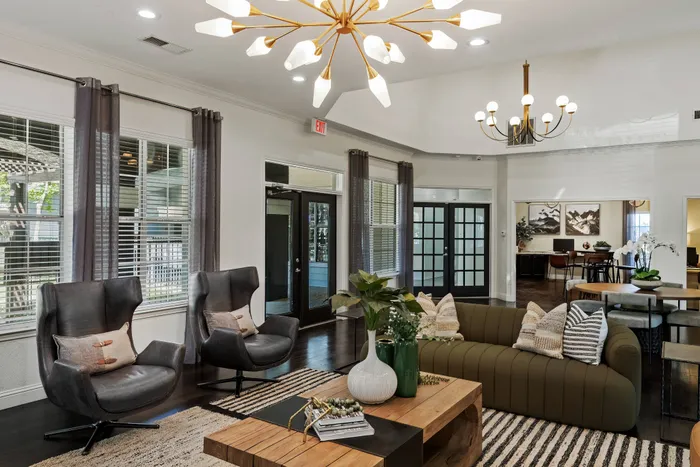 Stylish clubhouse