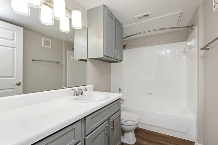 Brand new cabinetry