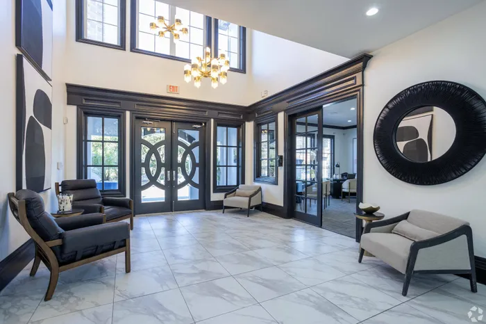 leasing office lobby
