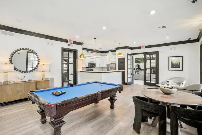 clubhouse and billards room
